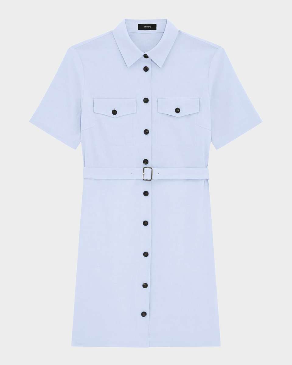 Crunch Linen Military Shirtdress